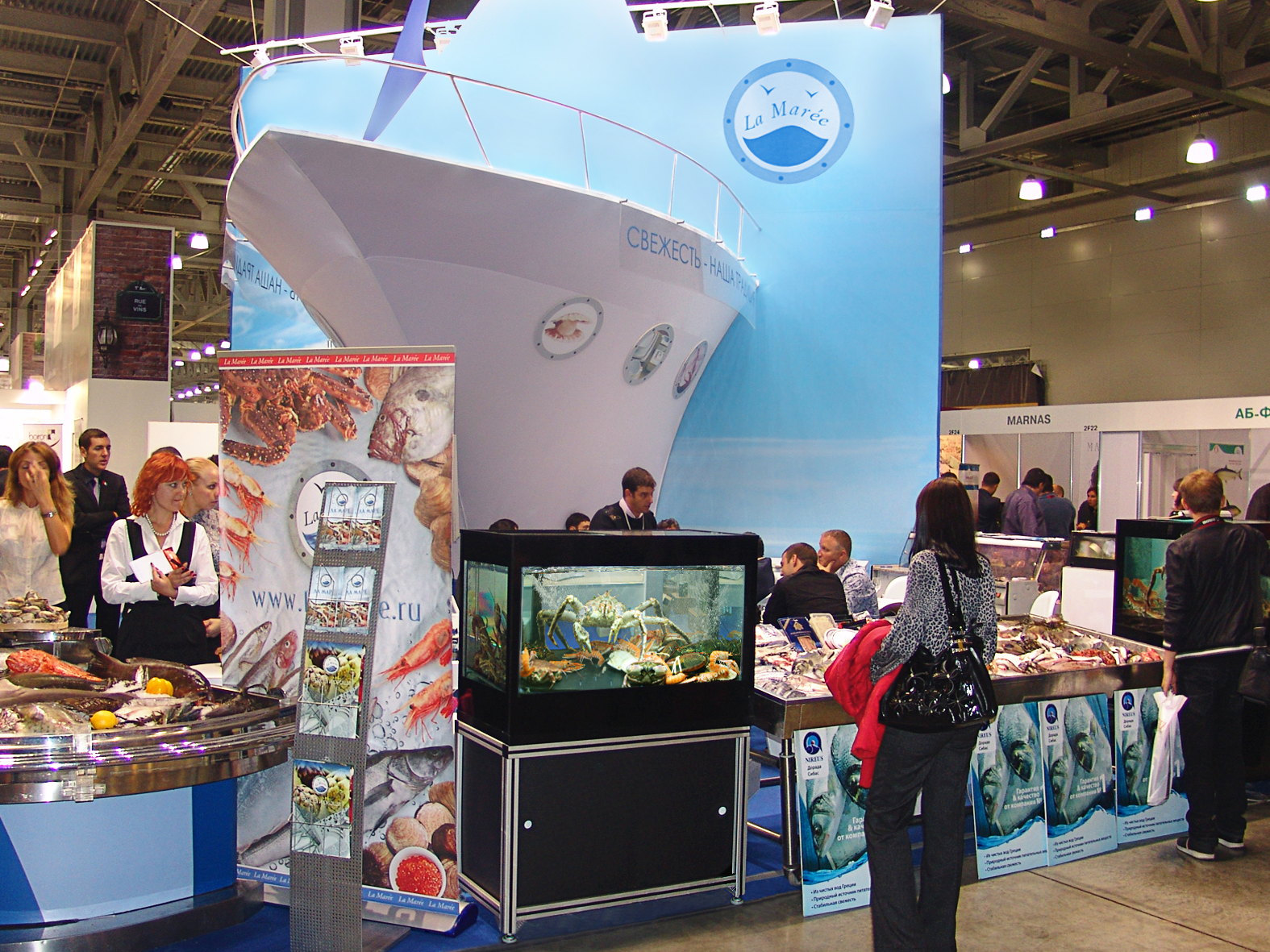 аквариум в аренду для выставки